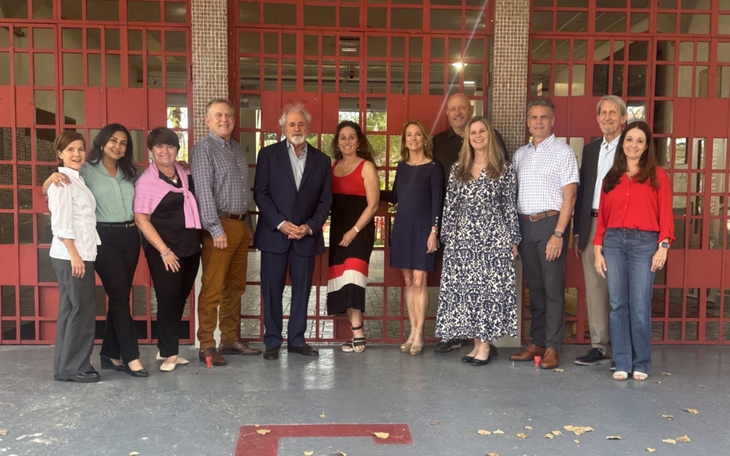 Friends of Gables High at main entrance